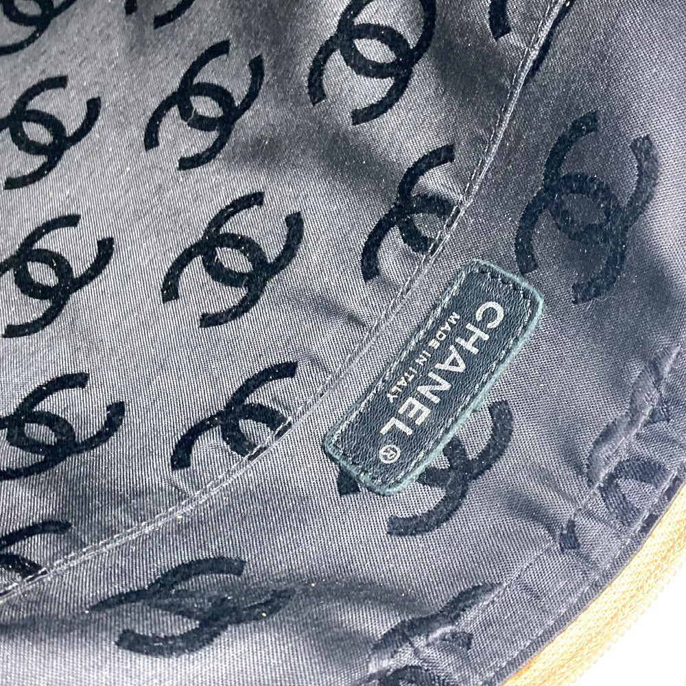 CHANEL カンボンライン CC ココマーク ラージ スクエア 斜め掛け バイカラー  ショルダーバッグ レザー レディース ベージュ - brandshop-reference