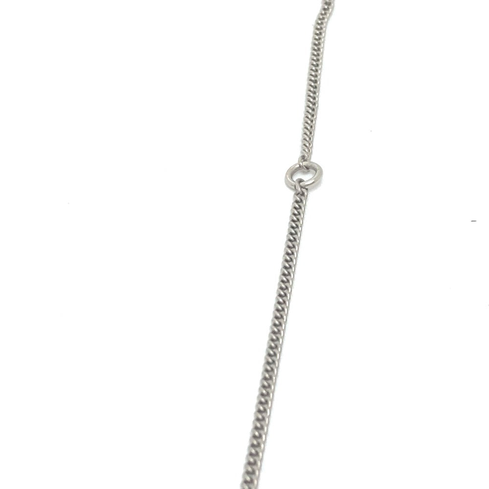 CHANEL A42254Y09569 B11P ココマーク CCマーク アクセサリー ラインストーン ペンダント 首飾り ネックレス メタル レディース シルバー - brandshop-reference