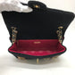 CHANEL AS2785 Matelasse No Icon Matelasse25 Matelasse 25 Double Chain Bag Crossbody Bag Shoulder Bag Canvas Black/GoldHardware Used