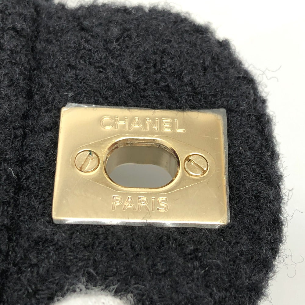 CHANEL AS2785 Matelasse No Icon Matelasse25 Matelasse 25 Double Chain Bag Crossbody Bag Shoulder Bag Canvas Black/GoldHardware Used