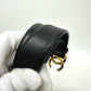 CHANEL B20 ココマーク アパレル ベルト レザー レディース ブラック - brandshop-reference