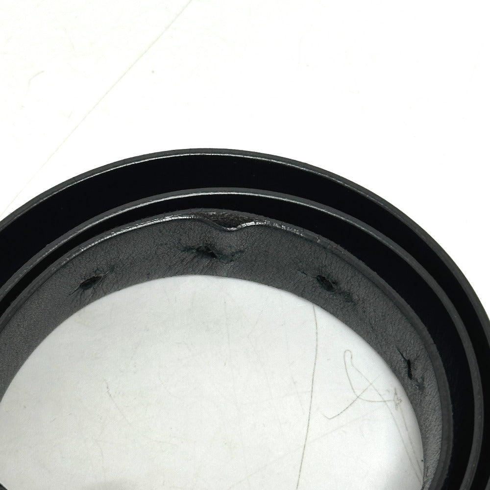 CHANEL B20 ココマーク アパレル ベルト レザー レディース ブラック - brandshop-reference