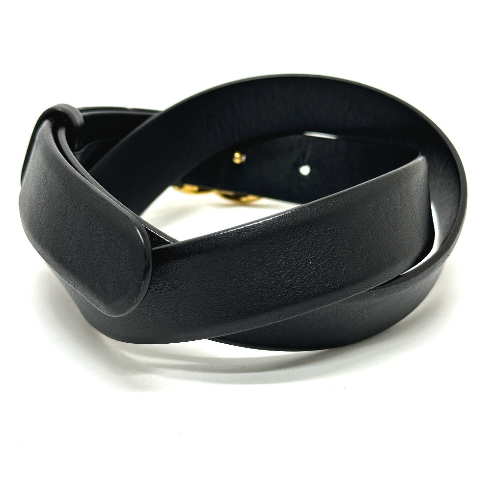 CHANEL B20 ココマーク アパレル ベルト レザー レディース ブラック - brandshop-reference