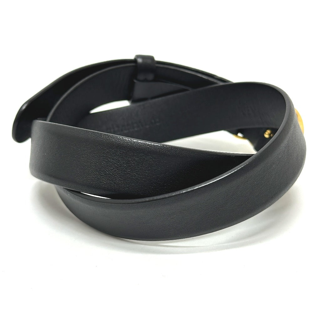 CHANEL B20 ココマーク アパレル ベルト レザー レディース ブラック - brandshop-reference