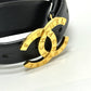 CHANEL B20 ココマーク アパレル ベルト レザー レディース ブラック - brandshop-reference