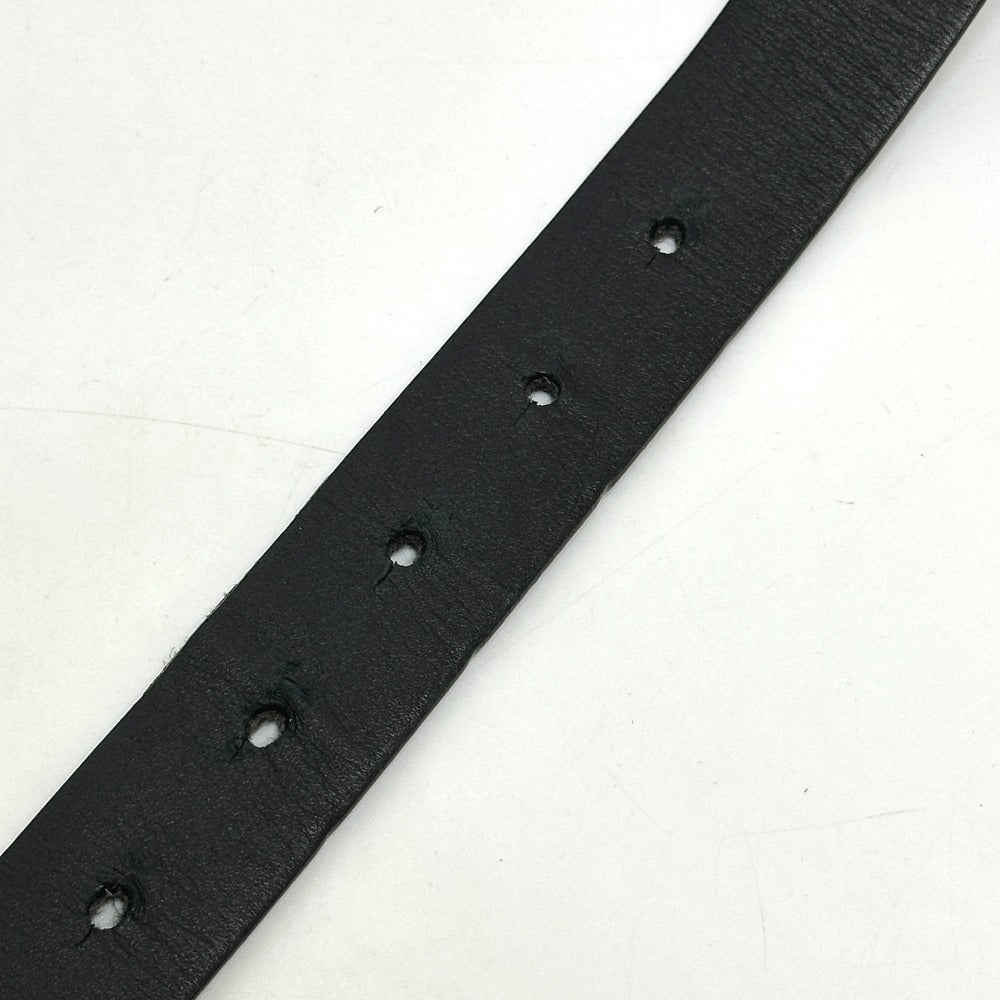 CHANEL B20 ココマーク アパレル ベルト レザー レディース ブラック - brandshop-reference