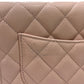 CHANEL AP0250 Coco Mark CC Chain Wallet, Long Wallet, Pouch, Pochette, Wallet, Crossbody Bag, Shoulder Bag, Caviar Skin, Women's, Pink