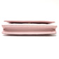 CHANEL AP0250 Coco Mark CC Chain Wallet, Long Wallet, Pouch, Pochette, Wallet, Crossbody Bag, Shoulder Bag, Caviar Skin, Women's, Pink