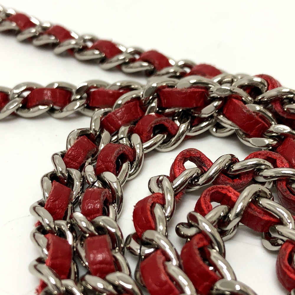 CHANEL AP0250 長財布 CC ココマーク クラシック  チェーンウォレット 斜め掛け カバン バッグ ショルダーバッグ キャビアスキン レディース レッド - brandshop-reference