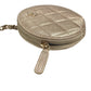 CHANEL 2024 Matelasse Coco Mark Year Gift Coin Case AirPods Bag Charm Lambskin Women's Gold
