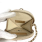 CHANEL 2024 Matelasse Coco Mark Year Gift Coin Case AirPods Bag Charm Lambskin Women's Gold