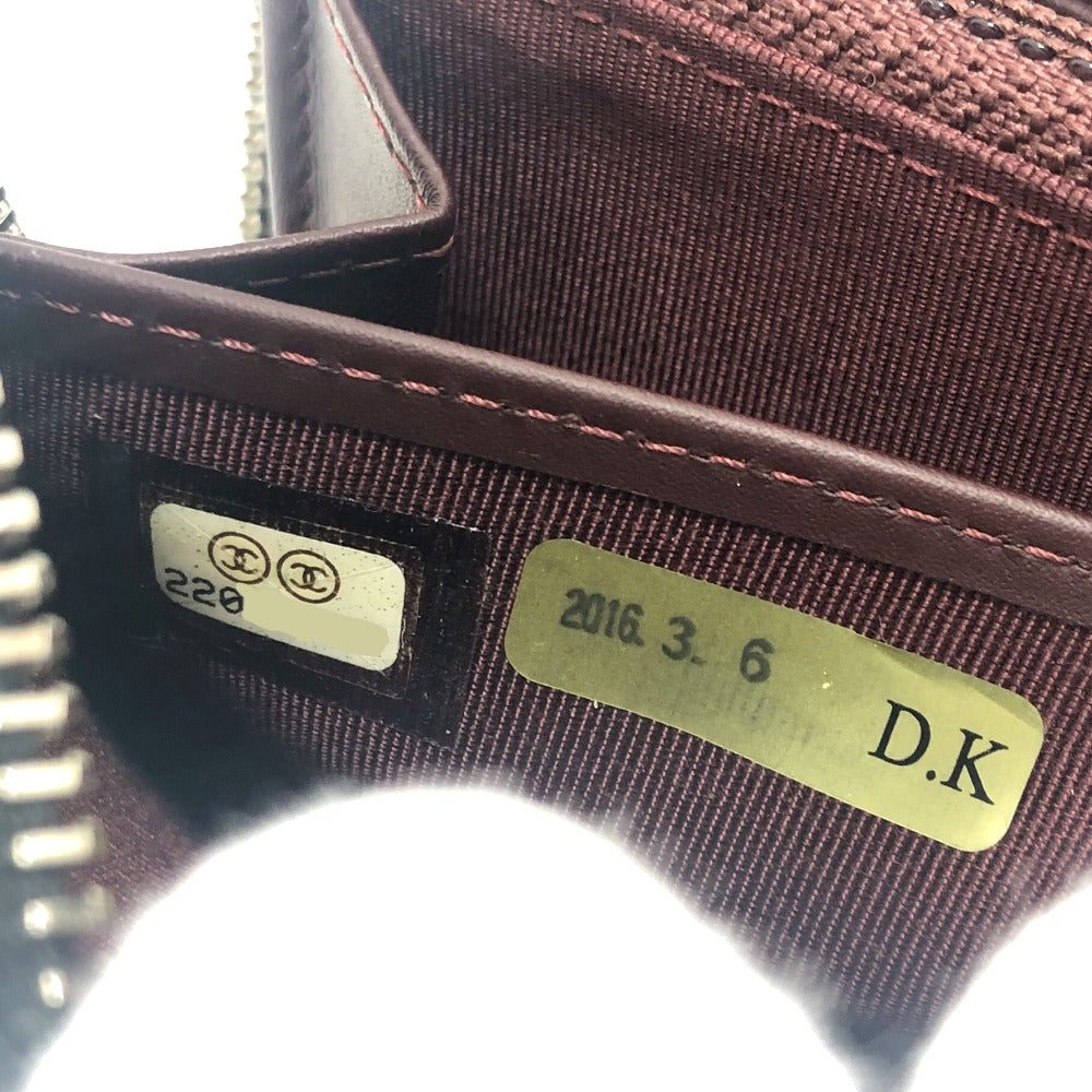 CHANEL A50097 CC ココマーク マトラッセ 財布 長財布 ウォレット ロングウォレット 長財布 キャビアスキン レディース