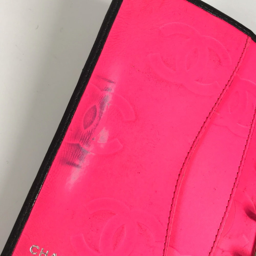CHANEL A26727 カンボンライン CC ココマーク ロゴ ステーショナリー システム手帳 手帳カバー レザー レディース ブラック - brandshop-reference