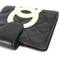 CHANEL A26727 カンボンライン CC ココマーク ロゴ ステーショナリー システム手帳 手帳カバー レザー レディース ブラック - brandshop-reference