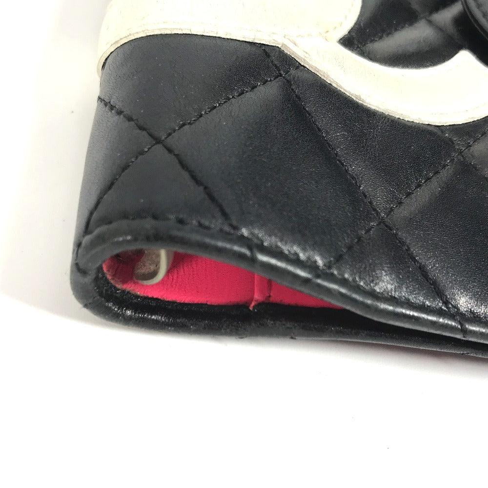 CHANEL A26727 カンボンライン CC ココマーク ロゴ ステーショナリー システム手帳 手帳カバー レザー レディース ブラック - brandshop-reference
