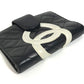 CHANEL A26727 カンボンライン CC ココマーク ロゴ ステーショナリー システム手帳 手帳カバー レザー レディース ブラック - brandshop-reference