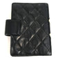 CHANEL A26727 カンボンライン CC ココマーク ロゴ ステーショナリー システム手帳 手帳カバー レザー レディース ブラック - brandshop-reference