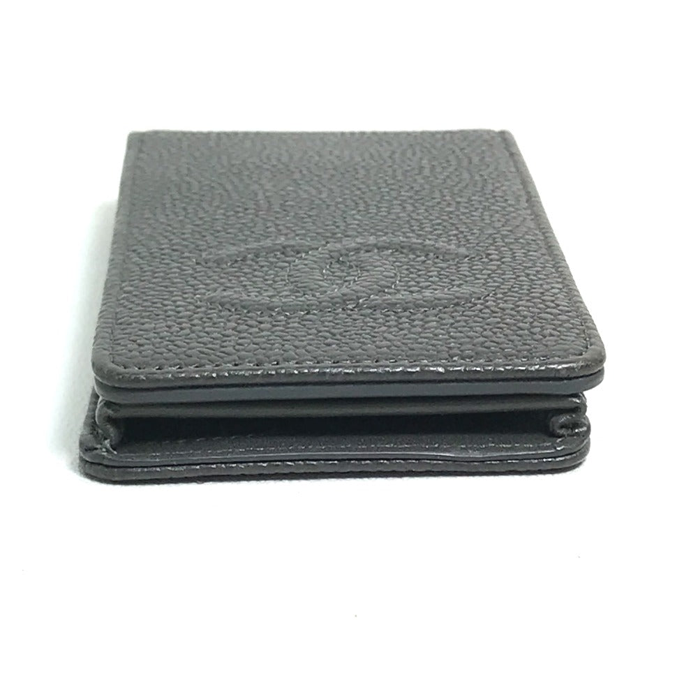 CHANEL CC Coco Mark iPhone 4/4S Compatible iPhone Case, Caviar Skin, Women's, Gray