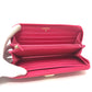 CHANEL A80288 Boy Chanel Round Zipper Long Wallet Wallet Long Wallet Caviar Skin Women's Pink