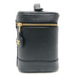 CHANEL A01998 CC Mark Vertical Vanity Bag Bag Caviar Leather Hand Bag Caviar Leather Black Used