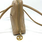 CHANEL CC Mark charm V-Stitch Chevron Bag, 2-way bag Hand Bag Lambskin Leather Beige Used
