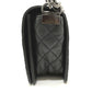 CHANEL A92193 ココマーク ボーイシャネル チェーン ショルダーバッグ カーフスキン レディース ブラック