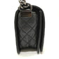 CHANEL A92193 ココマーク ボーイシャネル チェーン ショルダーバッグ カーフスキン レディース ブラック