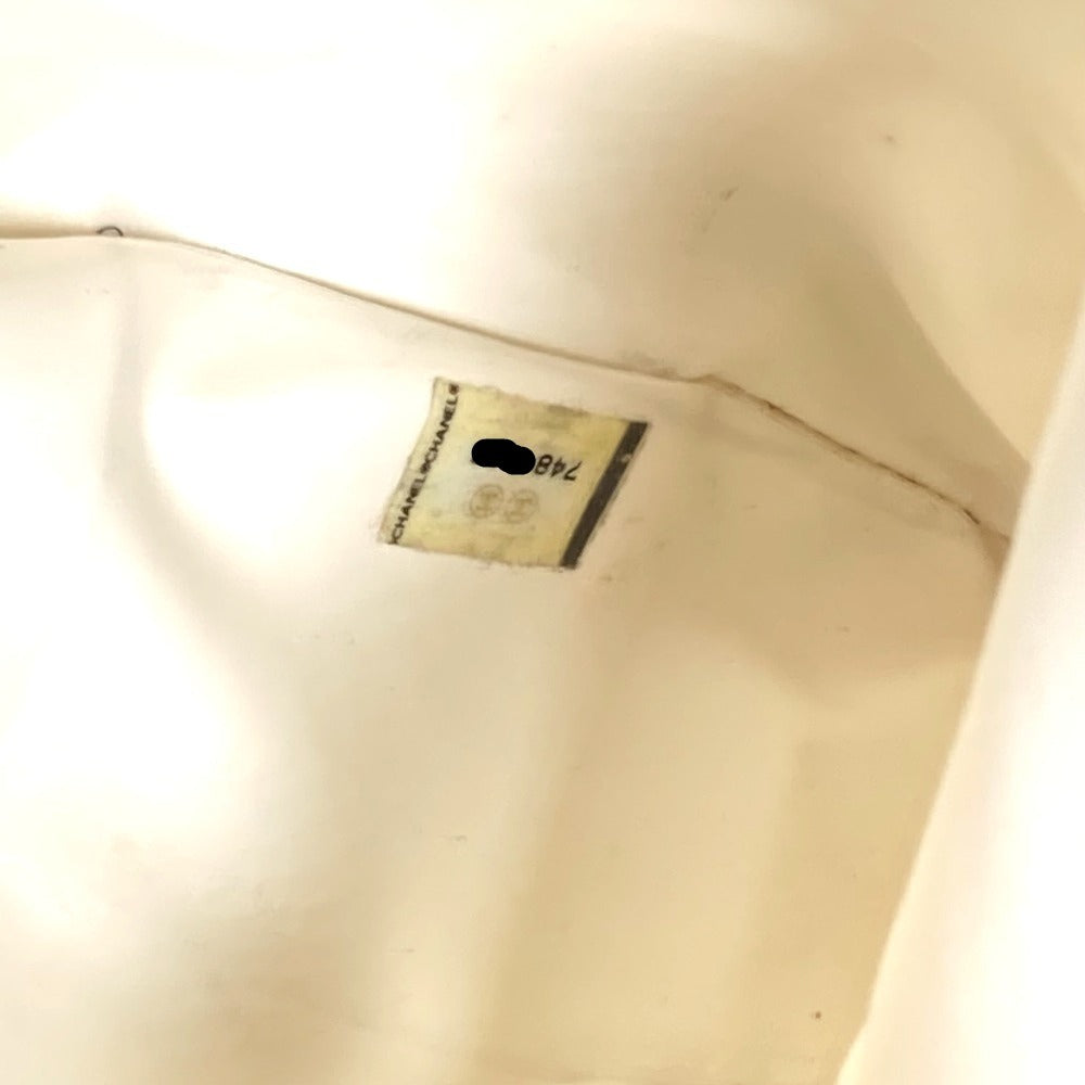 CHANEL プレスチックチェーン バイシーライン カバン ショルダーバッグ 肩掛け トートバッグ キャンバス レディース ブラック - brandshop-reference