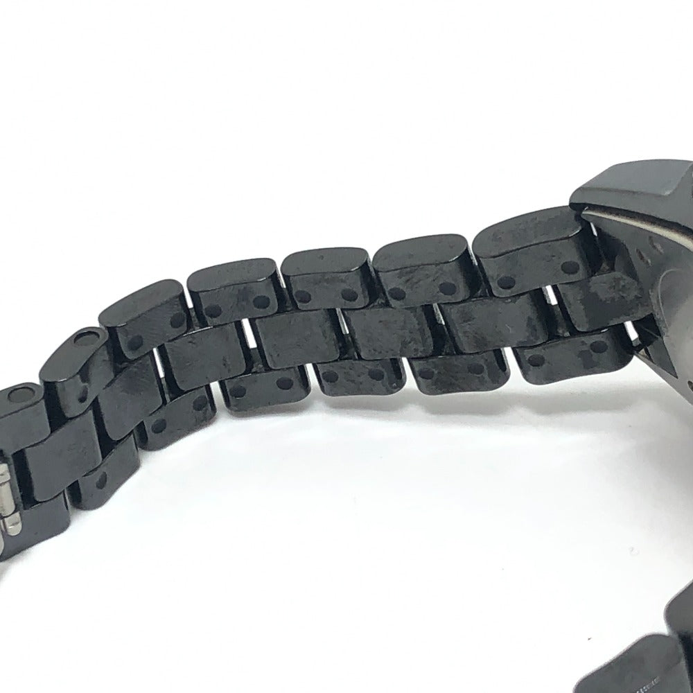 CHANEL H0682 J12 クォーツ ウォッチ デイト ラウンドフェイス 33MM 腕時計 セラミック レディース ブラック