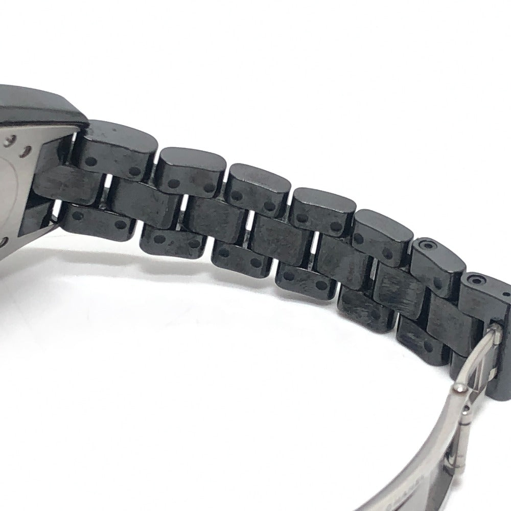 CHANEL H0682 J12 クォーツ ウォッチ デイト ラウンドフェイス 33MM 腕時計 セラミック レディース ブラック
