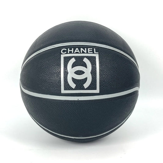 CHANEL CC Coco Mark Sports Line Basketball, Interior, Sports Ball, Accessories, Rubber, Unisex, Black