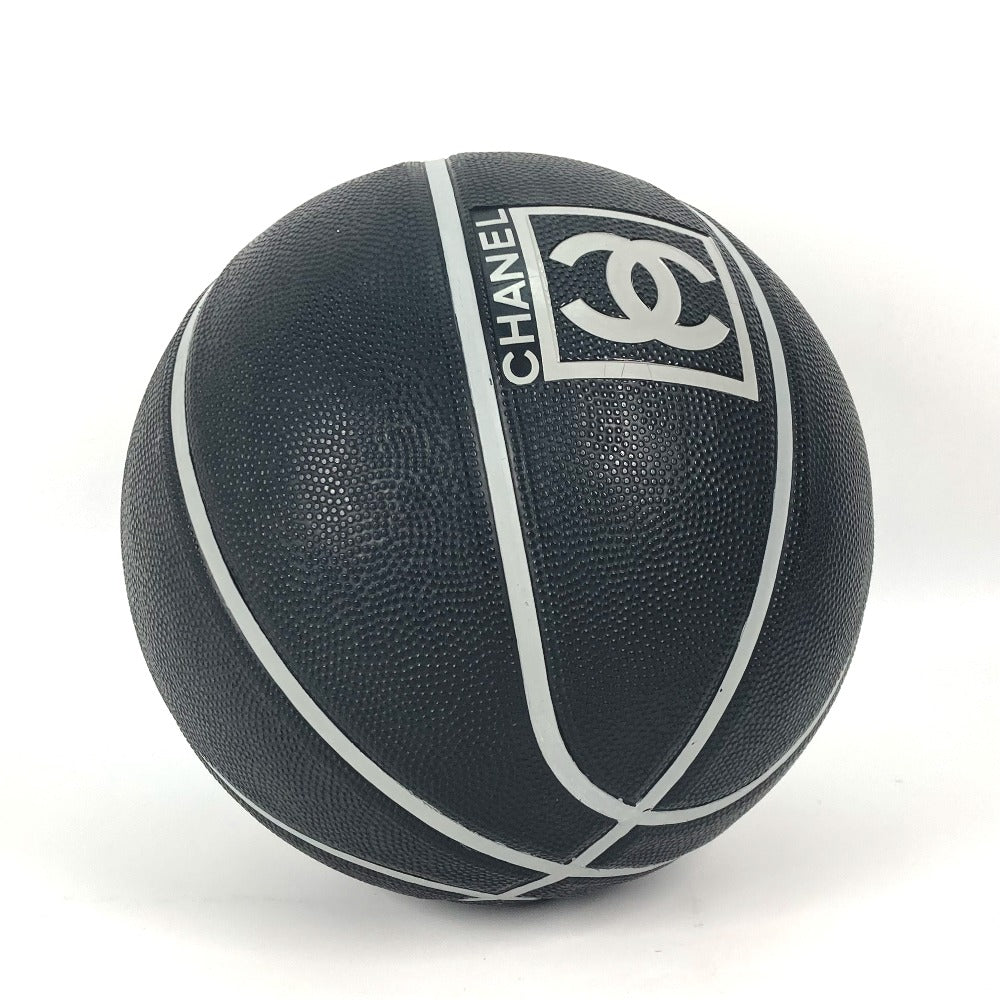CHANEL CC Coco Mark Sports Line Basketball, Interior, Sports Ball, Accessories, Rubber, Unisex, Black