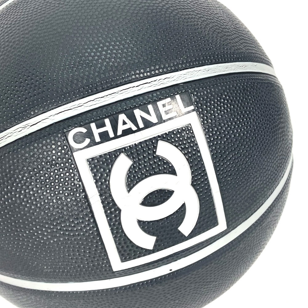 CHANEL CC Coco Mark Sports Line Basketball, Interior, Sports Ball, Accessories, Rubber, Unisex, Black