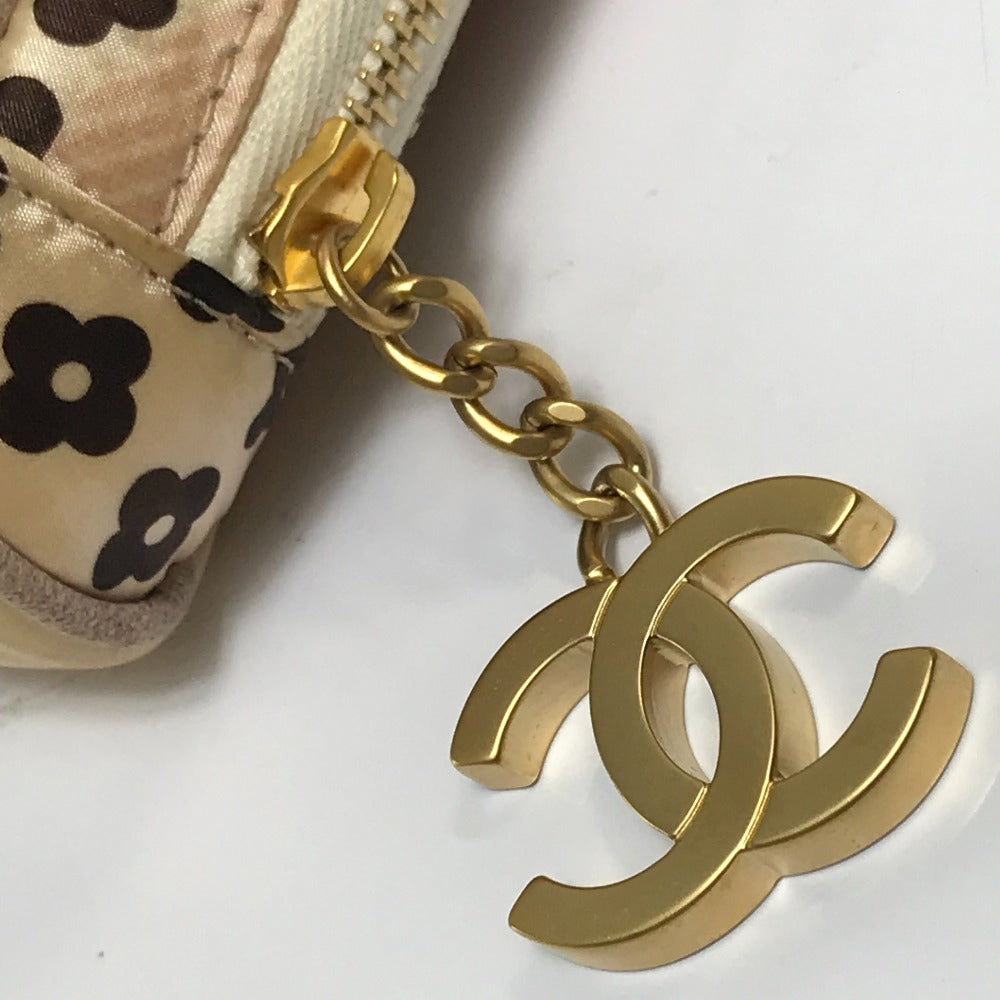 CHANEL カメリア アイマスク ポーチ ピロー セット トラベルケース ナイロン レディース ピンク
