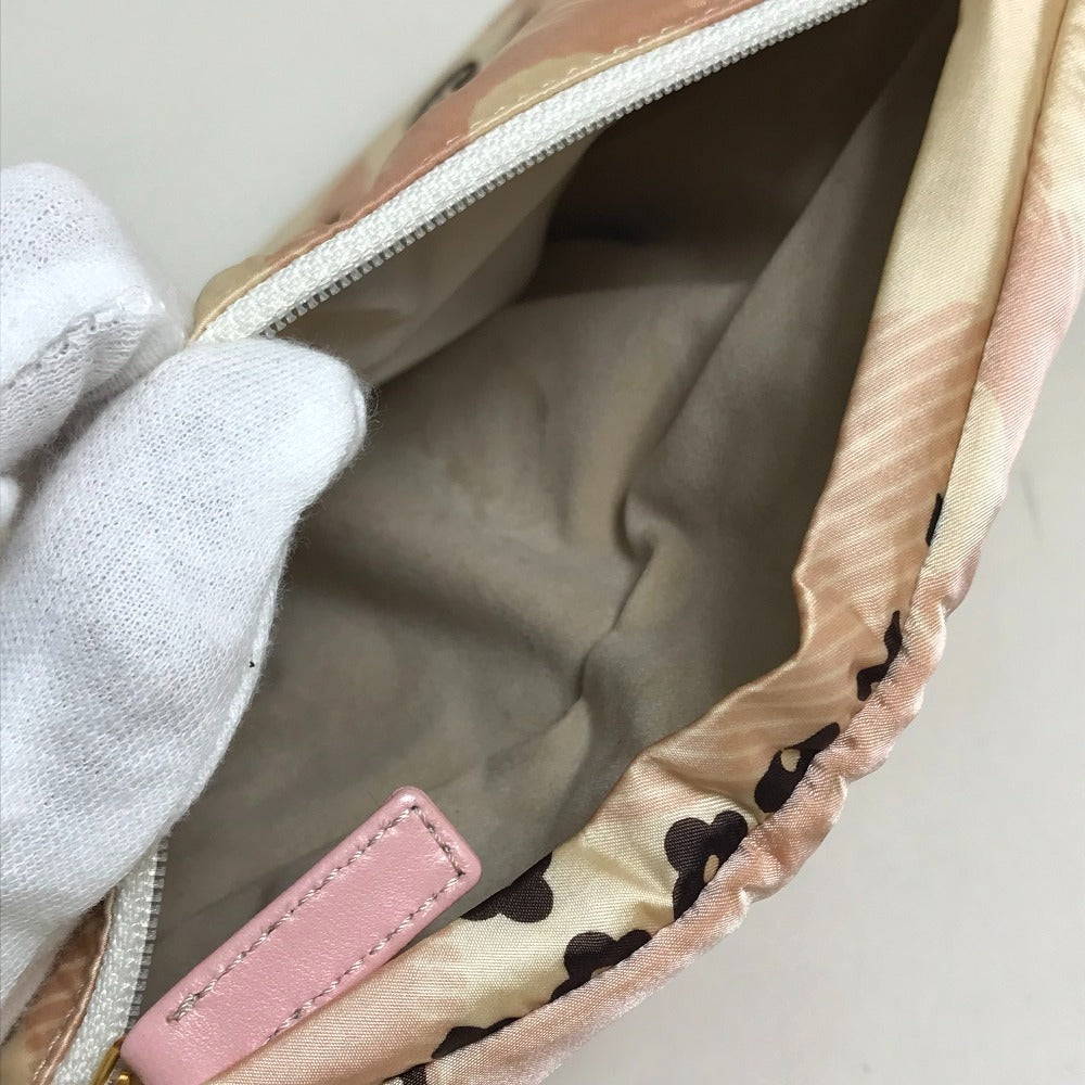 CHANEL カメリア アイマスク ポーチ ピロー セット トラベルケース ナイロン レディース ピンク