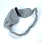 CHANEL CC Coco Mark Eye Mask, Travel/Sleep Aid, Silk, Women's, Gray