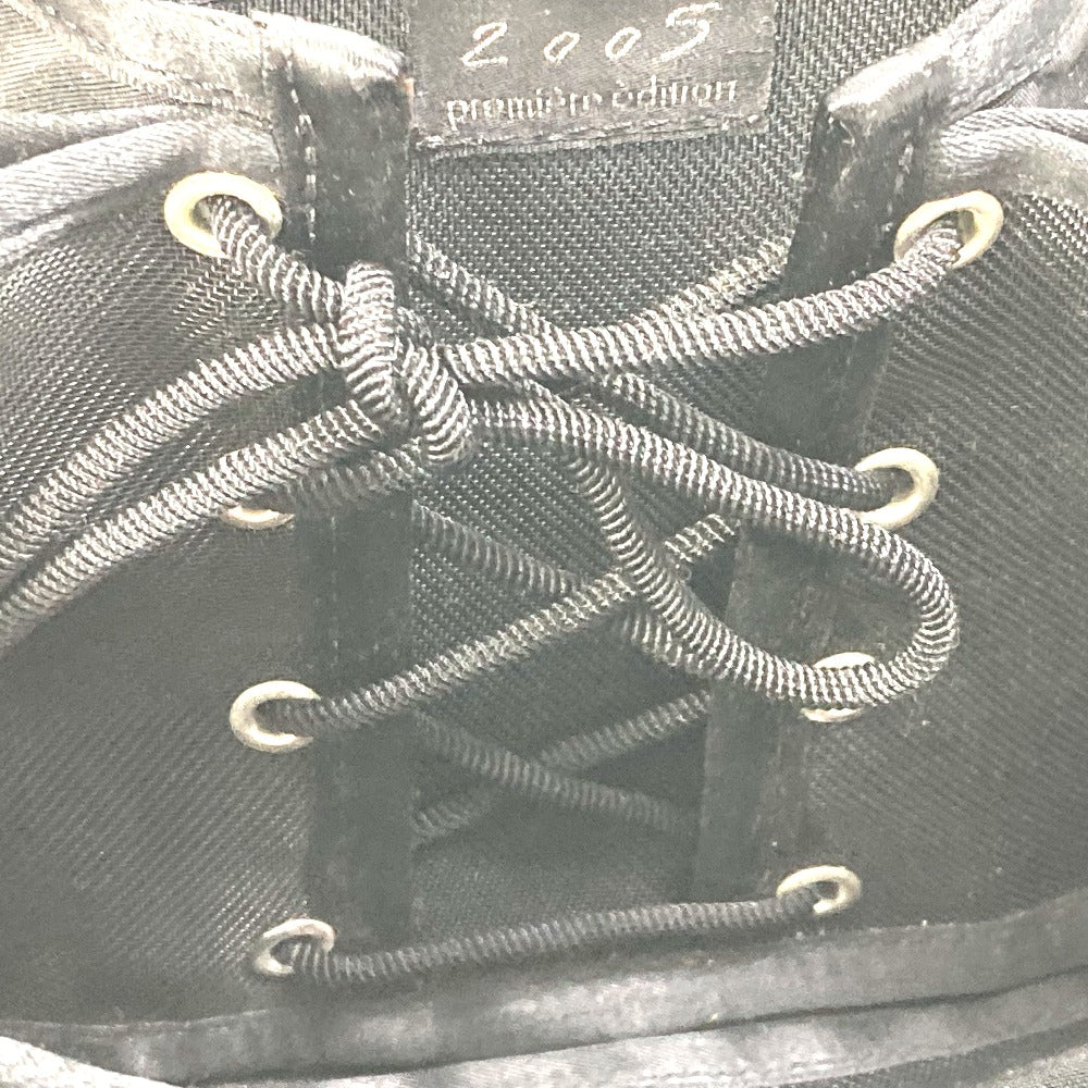 CHANEL ヒップバッグ カバン ハンドバッグ キャンバス レディース ブラック