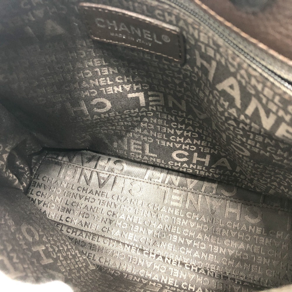 CHANEL ハンドバッグ エグゼクティブ 2.55 カバン 縦型  トートバッグ レザー レディース ブラウン - brandshop-reference