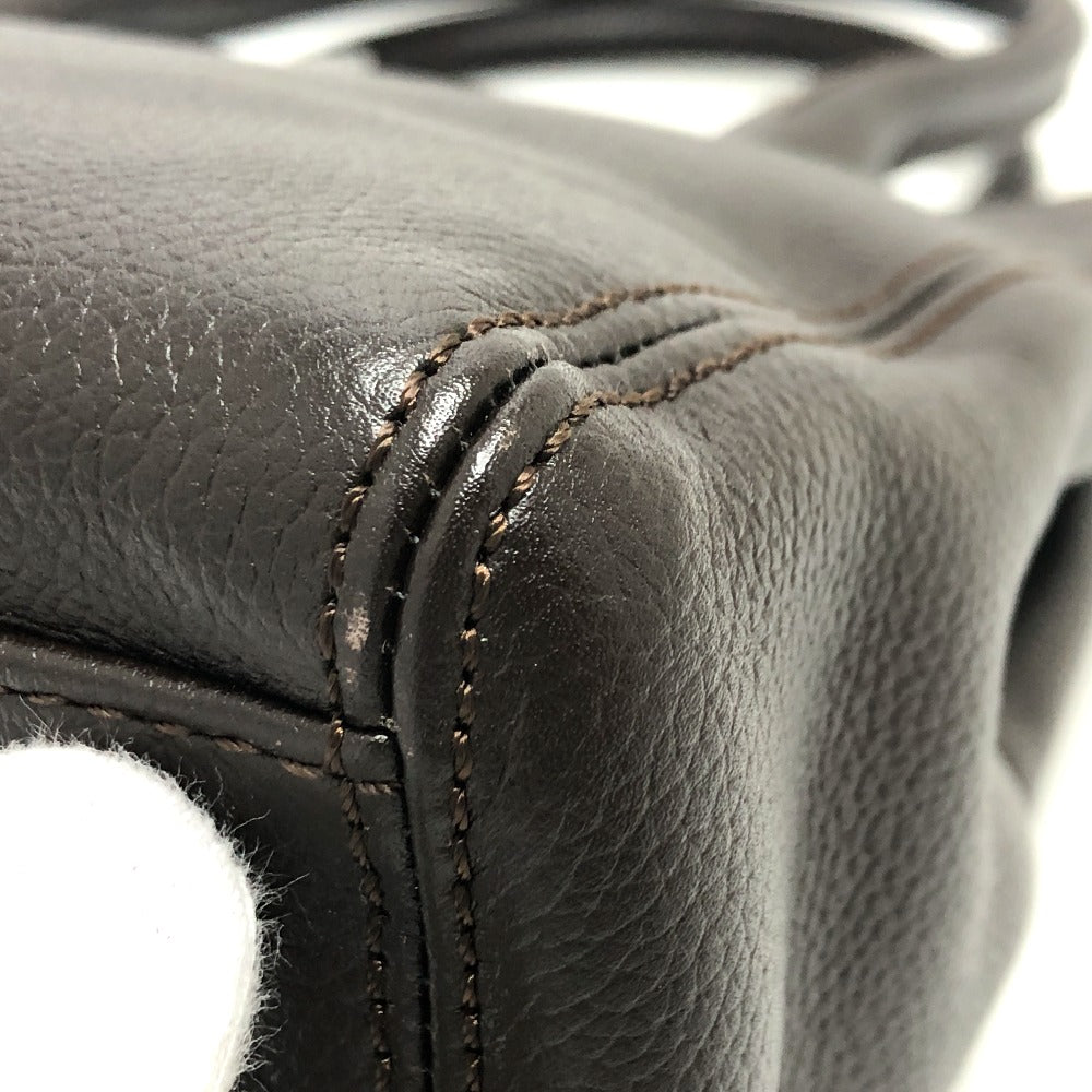 CHANEL ハンドバッグ エグゼクティブ 2.55 カバン 縦型  トートバッグ レザー レディース ブラウン - brandshop-reference