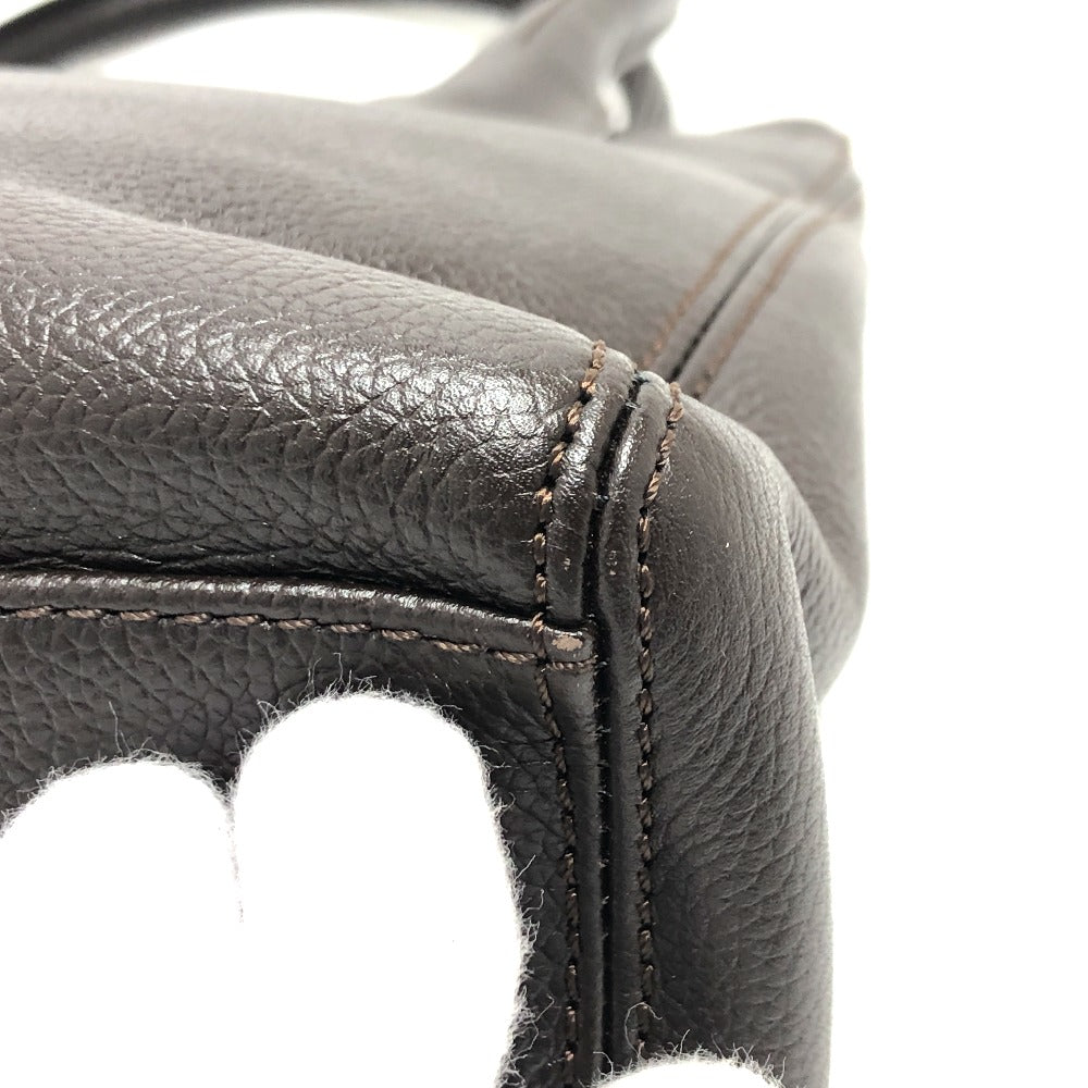 CHANEL ハンドバッグ エグゼクティブ 2.55 カバン 縦型  トートバッグ レザー レディース ブラウン - brandshop-reference