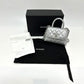 CHANEL Matelasse Coco handle Extra Mini 2-Way Bag Hand Bag Caviar Leather Silver Used