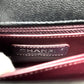 CHANEL Chevron V-Stitch Coco Handle XS So Black 2-Way Bag Shoulder Bag Handbag Caviar Skin Women's Black