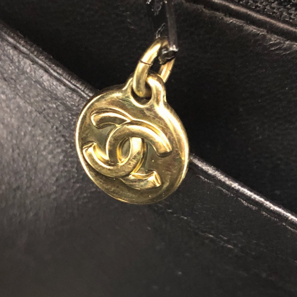 CHANEL マトラッセ  バニティ 2WAY カバン 肩掛け 斜め掛け ハンドバッグ エナメル レディース ブラック - brandshop-reference