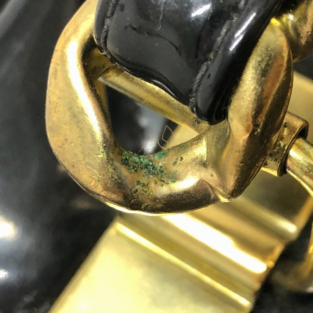 CHANEL マトラッセ  バニティ 2WAY カバン 肩掛け 斜め掛け ハンドバッグ エナメル レディース ブラック - brandshop-reference