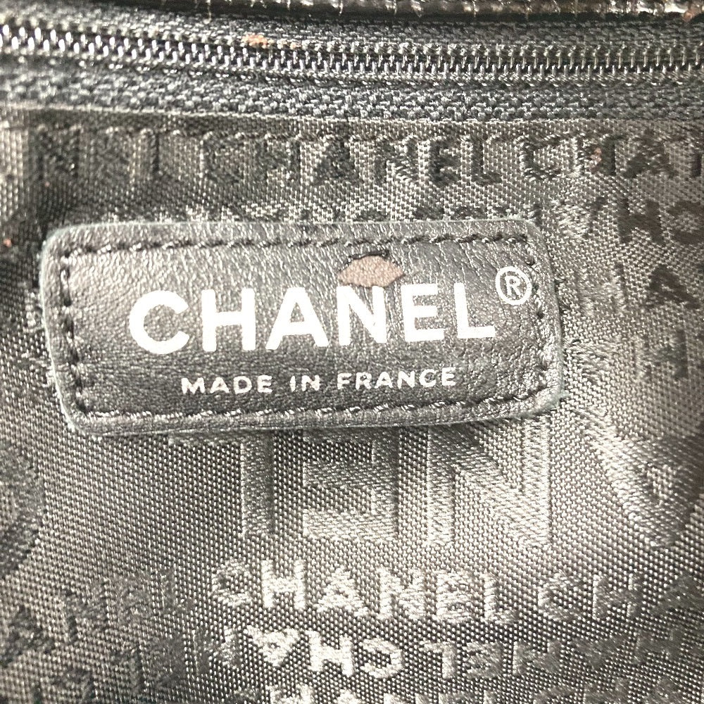 CHANEL ココカバスPM カバン 肩掛けチェーンショルダーバッグ トートバッグ パテントレザー レディース ブラック ブラック - brandshop-reference
