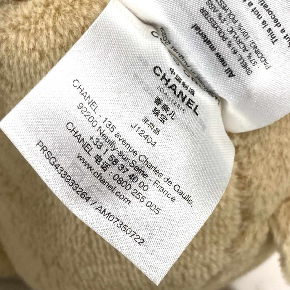 CHANEL COCO CRUSH Lion Animal Novelty Plush Toy (Not for Sale) for Interior Use, Acrylic, Women's, Beige