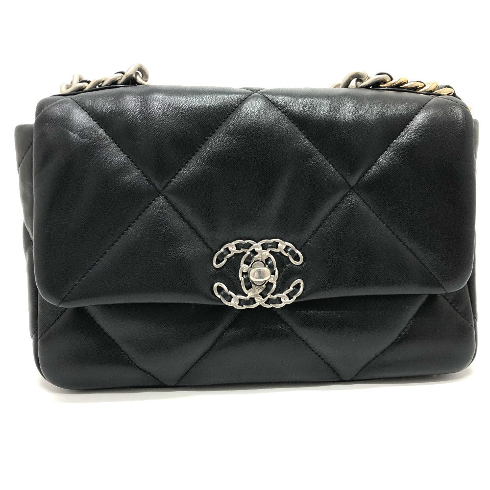 CHANEL AS1160 ディズヌフ マトラッセ ココマーク CHANEL19 2WAY チェーンバッグ カバン ショルダーバッグ ラムスキン レディース - brandshop-reference