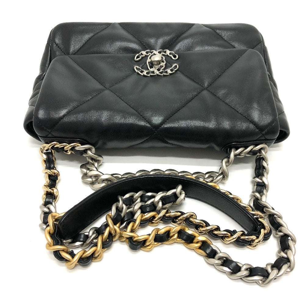 CHANEL AS1160 ディズヌフ マトラッセ ココマーク CHANEL19 2WAY チェーンバッグ カバン ショルダーバッグ ラムスキン レディース - brandshop-reference