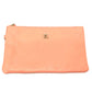 CHANEL AS3260 Matelasse Chanel 22 Small Handbag, Chain Shoulder Bag, Caviar Skin, Coral Pink