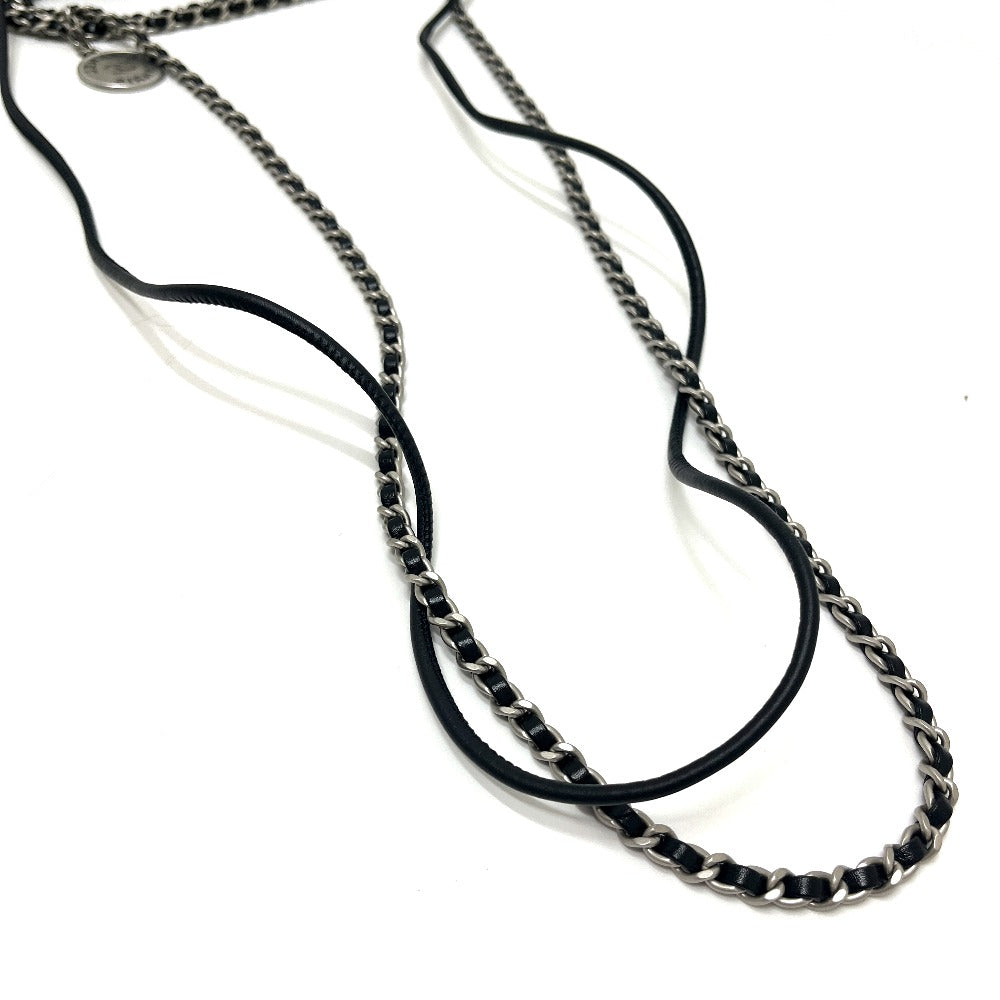 CHANEL AS3980 シャネル22 ミニ 2WAY チェーン カバン ショルダーバッグ レザー レディース SV金具 ブラック